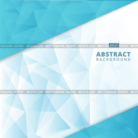 Abstract blue geometric triangle Lowpoly vector background. Template for style design. Vector illustration. Used transparency layers of background copy space. Стоковая иллюстрация, агентство Ingram Publishing / Фотобанк Лори