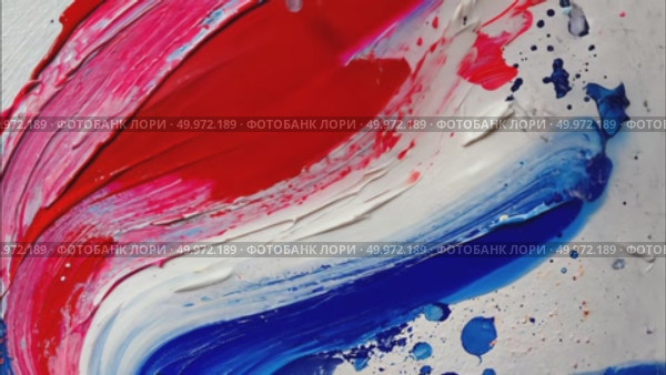 Abstract expressionism background with colorful paints texture. AI Generative. Стоковое AI-видео, аниматор Spirit River / Фотобанк Лори