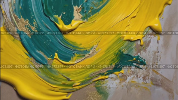 Abstract expressionism background with colorful paints texture. AI Generative. Стоковое AI-видео, аниматор Spirit River / Фотобанк Лори
