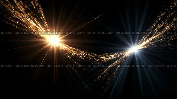Abstract lighting, digital lens flare in black background, sun rays light isolated for overlay design, light of radiance. Abstract illustration, wallpaper. Create backdrop concept. Copy ad text space. Стоковое AI-изображение, AI-художник Aleksandr Golubev / Фотобанк Лори