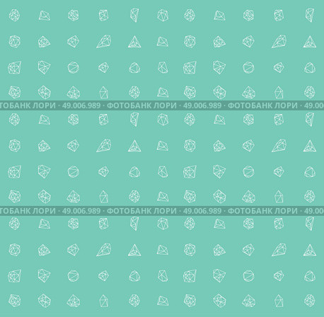 Abstract modern background with polygonal seamless pattern. Abstract modern background with polygons design. Стоковая иллюстрация, агентство Ingram Publishing / Фотобанк Лори