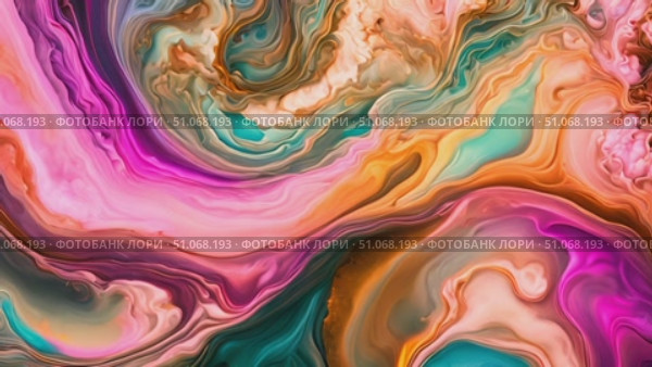 Abstract painting with vibrant colors collide and dynamic shapes dance across canvas. Стоковое AI-видео, аниматор Данила Большаков / Фотобанк Лори