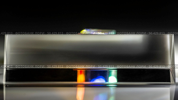 abstract prism lights copy space. Стоковое фото, агентство Ingram Publishing / Фотобанк Лори