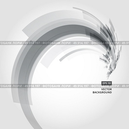 Abstract vector background element in black and gray colors curve swirl perspective. Стоковая иллюстрация, агентство Ingram Publishing / Фотобанк Лори