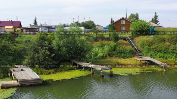 Aerial video of siberian river Miltyush covered by Nuphar flowers. Burmistrovo, Siberia, Russia (2020 год). Стоковое видео, видеограф Сергей Пристяжнюк (Serg Zastavkin) / Фотобанк Лори