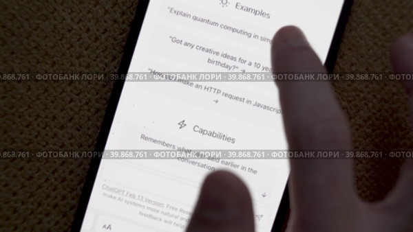 AI chatbot, powered by GPT technology, serving as a virtual assistant for a busy professional. The chatbot can schedule appointments, send reminders, and provide helpful information. Стоковое видео, видеограф Mihail Mihaylov / Фотобанк Лори