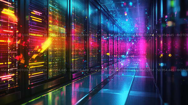 airflow layering server rack ai generated. Стоковое AI-изображение, AI-художник Vectorwin / Фотобанк Лори
