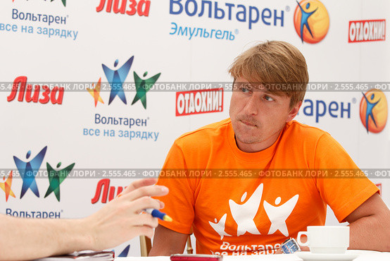 Алексей Ягудин.(Олимпийский чемпион по фигурному катанию). (2011 год). Редакционное фото, фотограф Роман Рожков / Фотобанк Лори