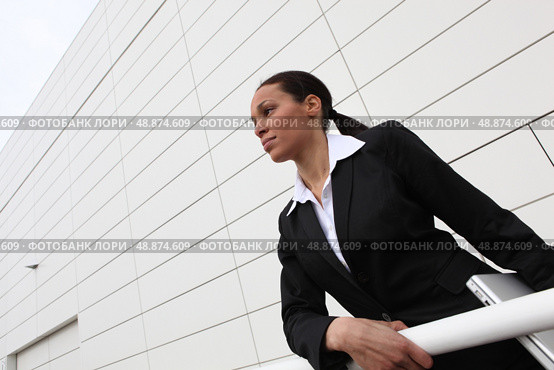 Ambitious businesswoman. Стоковое фото, агентство Ingram Publishing / Фотобанк Лори