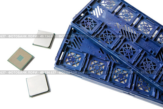 AMD CPU. AM4 Ryzen. Original packing of AMD processors. Стоковое фото, агентство Ingram Publishing / Фотобанк Лори