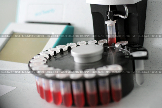 Анализ крови. Test of blood. Стоковое фото, фотограф A Челмодеев / Фотобанк Лори