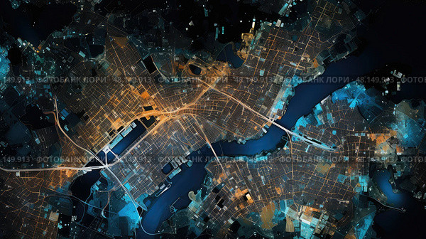 analysis gis technology ai generated. Стоковое AI-изображение, AI-художник Vectorwin / Фотобанк Лори