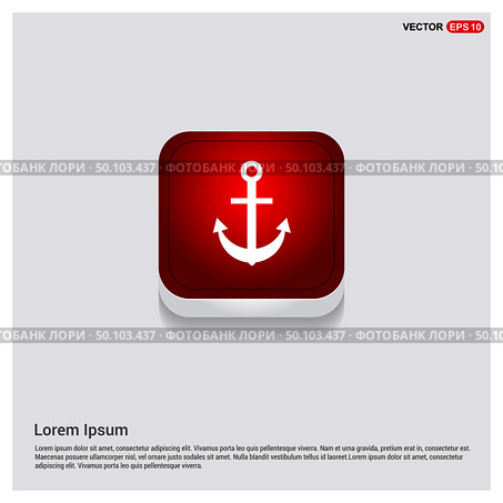 Anchor Icon. Стоковая иллюстрация, агентство Ingram Publishing / Фотобанк Лори
