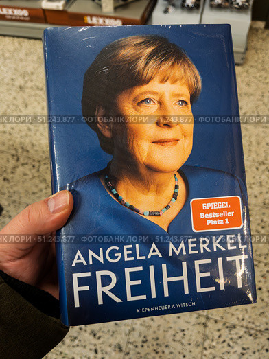 Angela Merkel's 'Freiheit': Insights into Leadership and Freedom. Редакционное фото, фотограф Sergakoff / Фотобанк Лори