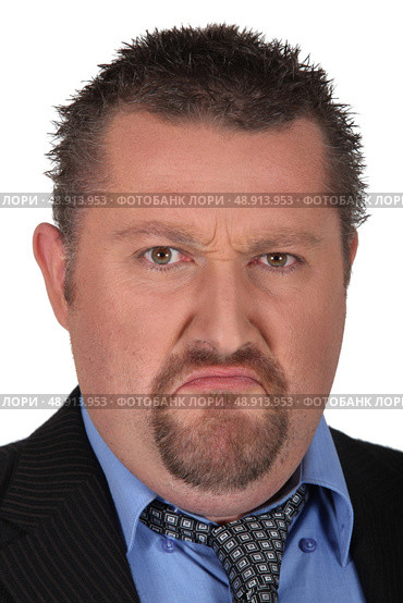 angry man. Стоковое фото, агентство Ingram Publishing / Фотобанк Лори