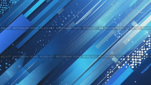 Animated blue background with stripes for a creative intro. Стоковое AI-видео, аниматор Юрий Поздников / Фотобанк Лори