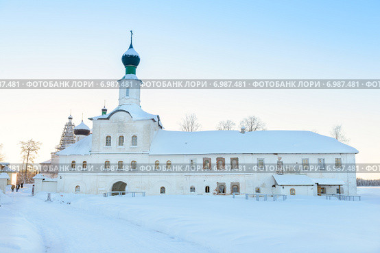 Антониево-Сийский монастырь. Архангельская область (2015 год). Стоковое фото, фотограф Марина Славина / Фотобанк Лори