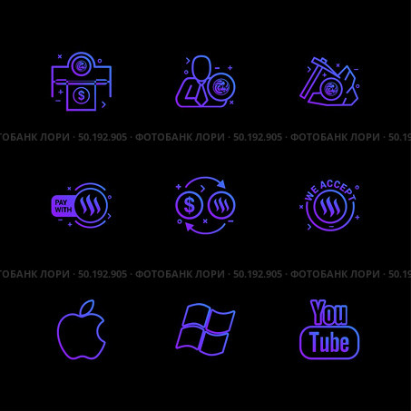 apple , windows , youtube , Nexus , nxs , crypto , currency , crypto cuurency , money , exchange , coin , dollar , graph , icon, vector, design,  flat,  collection, style, creative,  icons. Стоковая иллюстрация, агентство Ingram Publishing / Фотобанк Лори