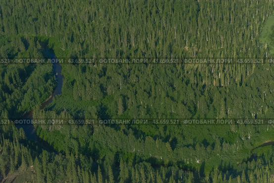 Arctic tundra in summer from an altitude of 2000 meters. Variety of colors and landscapes. The vastness of pristine nature. Shadow from clouds. Стоковое фото, фотограф Владимир Ендовицкий / Фотобанк Лори