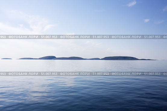 Архипелаг Кузова в Белом море на пути к Соловецким островам. Стоковое фото, фотограф Солодовникова Елена / Фотобанк Лори