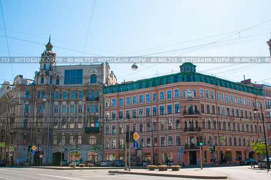 Архитектура Санкт-Петербурга. Австрийская площадь. (2023 год). Редакционное фото, фотограф Татьяна Шикова / Фотобанк Лори