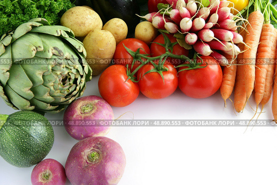 Array of vegetables. Стоковое фото, агентство Ingram Publishing / Фотобанк Лори