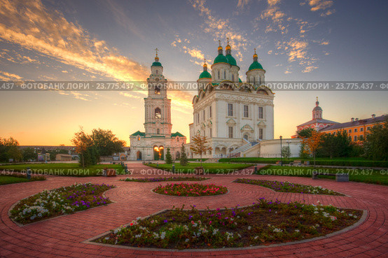 Астрахань. Кремль. Успенский собор (2016 год). Стоковое фото, фотограф Литвяк Игорь / Фотобанк Лори