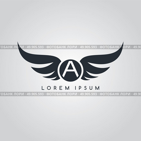 aviator symbol logo logotype theme. aviator symbol logo logotype theme vector illustration. Стоковая иллюстрация, агентство Ingram Publishing / Фотобанк Лори