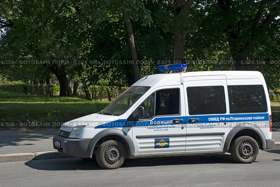 Автомобиль полиции (2014 год). Редакционное фото, фотограф Александр Щепин / Фотобанк Лори