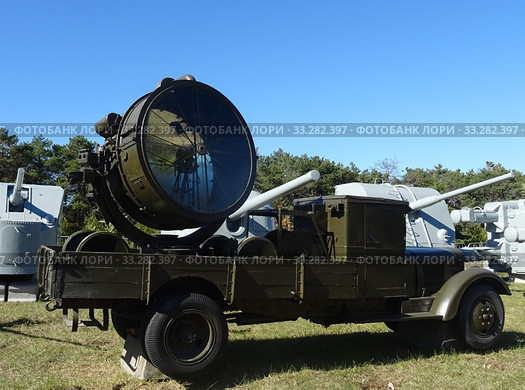 Автомобильная прожекторная станция  З-15-4Б. Стоковое фото, фотограф Ярослав Коваль / Фотобанк Лори