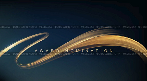 Awarding the nomination ceremony luxury background with golden glitter sparkles. Vector design. Award nomination ceremony luxury background with golden glitter sparkles. Стоковая иллюстрация, агентство Ingram Publishing / Фотобанк Лори