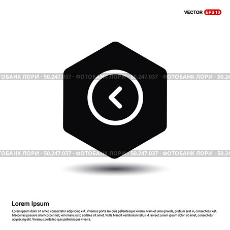 back icon. Стоковая иллюстрация, агентство Ingram Publishing / Фотобанк Лори