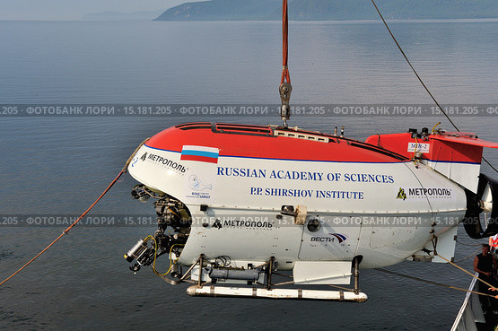 Байкал. Батискаф "Мир-2" (2009 год). Редакционное фото, фотограф Oleg Moiseykin / Фотобанк Лори