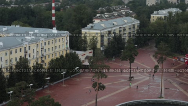 Балашиха проводка центрального входа парк Пехорка (2021 год). Редакционное видео, видеограф Дмитрий Неумоин / Фотобанк Лори