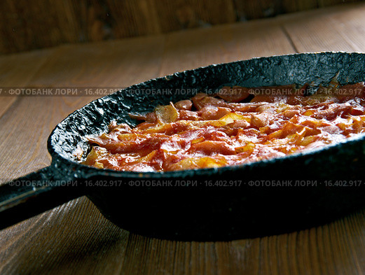 Balkan Baked Beans. Стоковое фото, фотограф Александр Fanfo / Фотобанк Лори