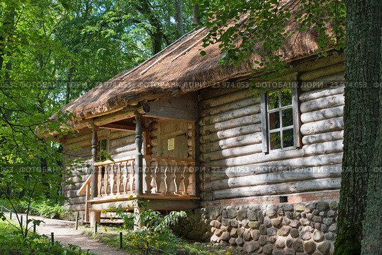Банька. Тригорское. (2016 год). Редакционное фото, фотограф Александр Щепин / Фотобанк Лори