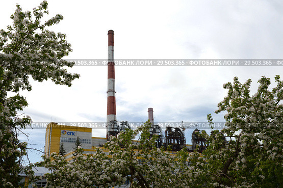 Барнаул. ТЭЦ-3 (2018 год). Редакционное фото, фотограф Free Wind / Фотобанк Лори