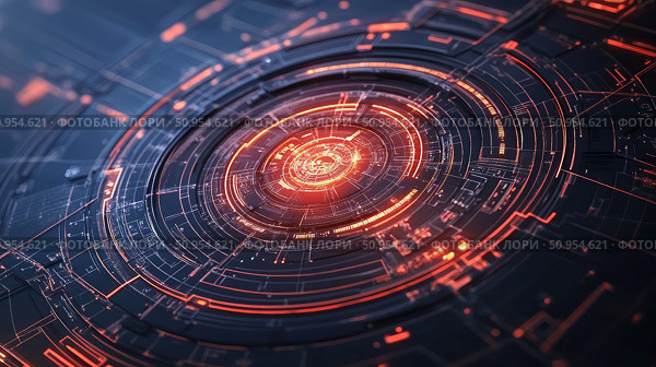 barrier expanding shield. Стоковое фото, фотограф Vectorwin / Фотобанк Лори