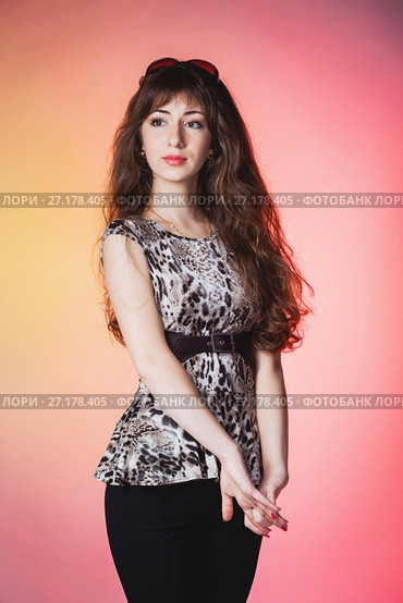 Beautiful woman. Стоковое фото, фотограф Podvysotskiy Roman / Фотобанк Лори