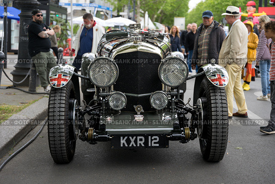BERLIN - MAY 10, 2025: The Bentley Special Speed 8 sports racing car, 1947. Classic Days Berlin. Редакционное фото, фотограф Sergey Kohl / Фотобанк Лори