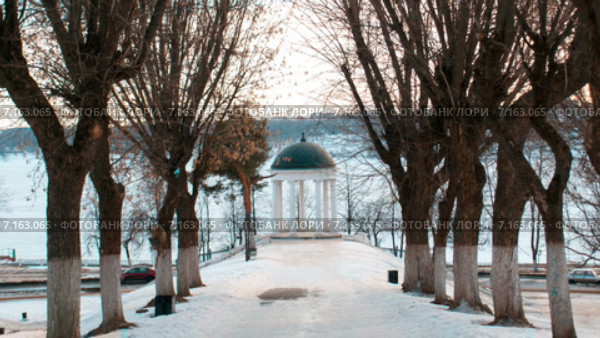 Беседка Островского, таймлапс. Стоковое видео, видеограф Алексей Луковников / Фотобанк Лори