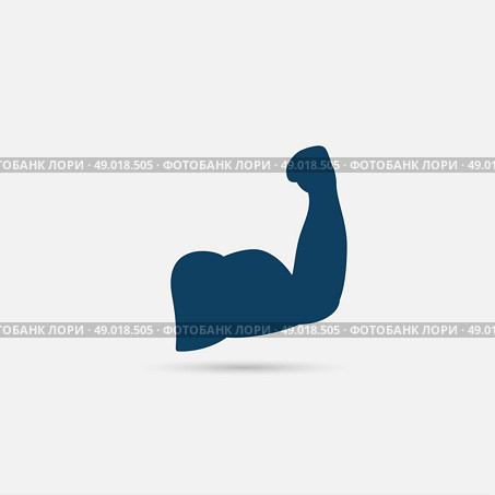 Biceps icon. Стоковая иллюстрация, агентство Ingram Publishing / Фотобанк Лори