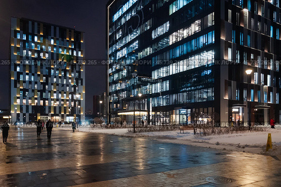 Бизнес-центр "Ostankino business park" класса А, Огородный проезд, 16/1с3 и 16/1с4. Редакционное фото, фотограф Алёшина Оксана / Фотобанк Лори