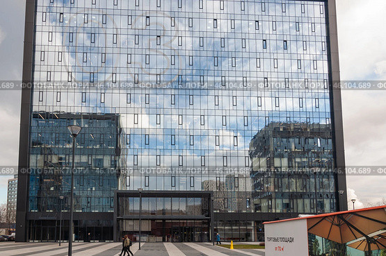 Бизнес-центр "Ostankino business park" класса А, Огородный проезд, 16/1с3. Редакционное фото, фотограф Алёшина Оксана / Фотобанк Лори