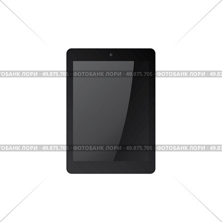 black tablet mock up vector graphic art illustration. black tablet mock up. Стоковая иллюстрация, агентство Ingram Publishing / Фотобанк Лори