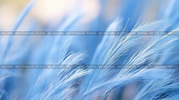 blades blue fescue ai generated. Стоковое AI-изображение, AI-художник Vectorwin / Фотобанк Лори