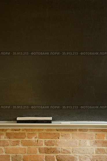 Blank blackboard. Стоковое фото, фотограф Shannon Fagan / Ingram Publishing / Фотобанк Лори
