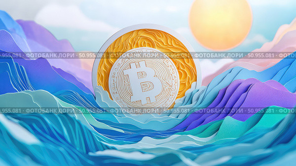 blockchain emerging coin ai generated. Стоковое AI-изображение, AI-художник Vectorwin / Фотобанк Лори