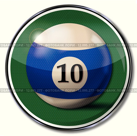 blue gambling 10 end ten. Стоковая иллюстрация, иллюстратор U Pixel / PantherMedia / Фотобанк Лори