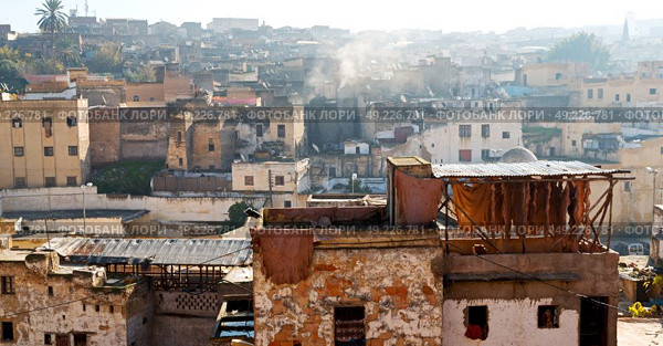 blur in morocco africa the antique tannery near the medina . Стоковое фото, агентство Ingram Publishing / Фотобанк Лори
